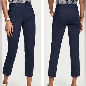 Tory Burch Navy Ankle Pants